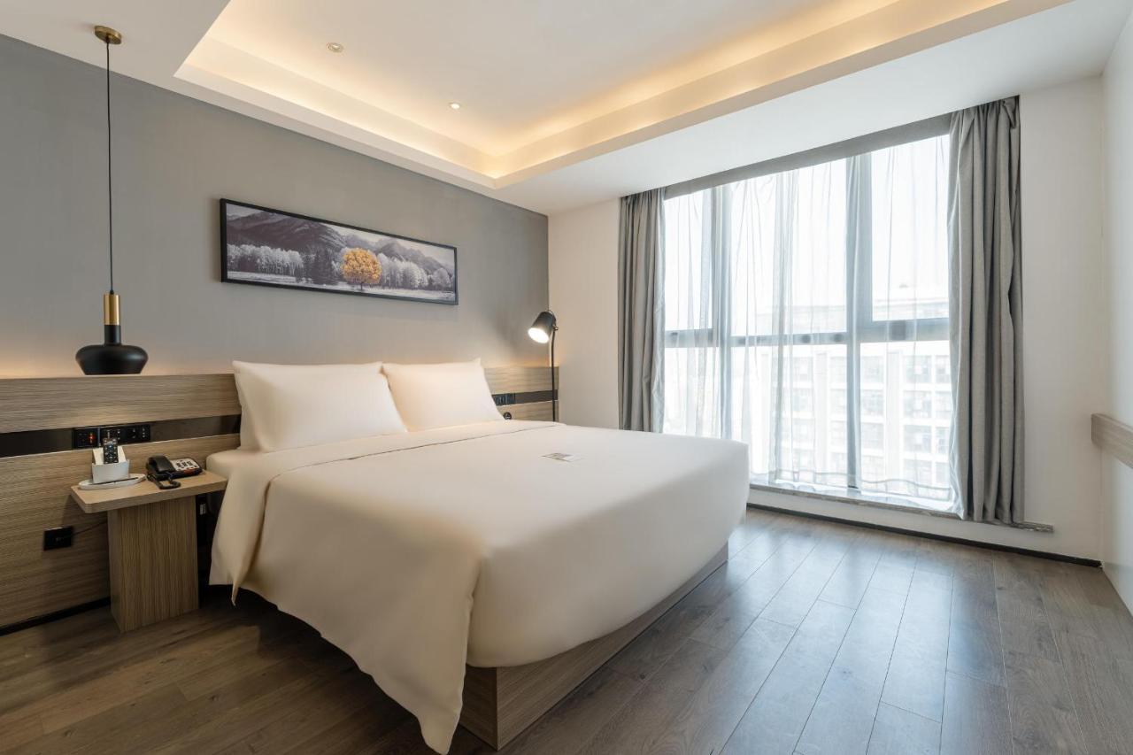 Atour Hotel Suzhou Railway Station North Square Bole Shi Esterno foto