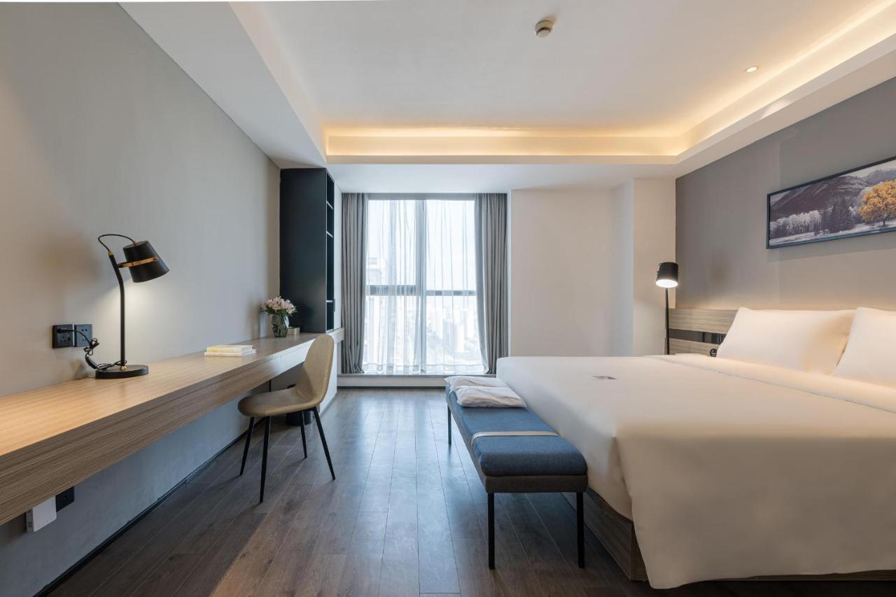 Atour Hotel Suzhou Railway Station North Square Bole Shi Esterno foto