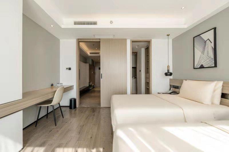 Atour Hotel Suzhou Railway Station North Square Bole Shi Esterno foto