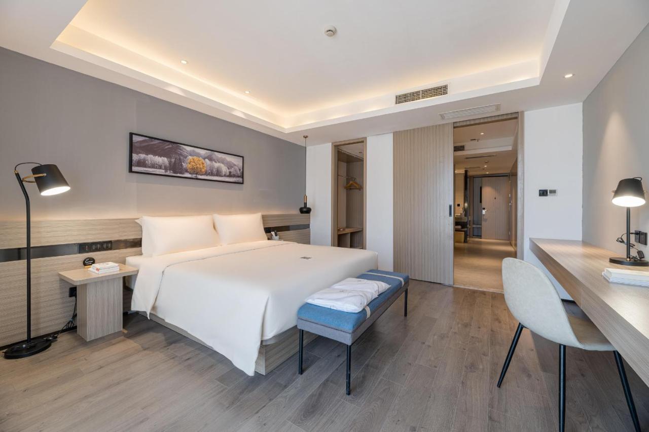 Atour Hotel Suzhou Railway Station North Square Bole Shi Esterno foto